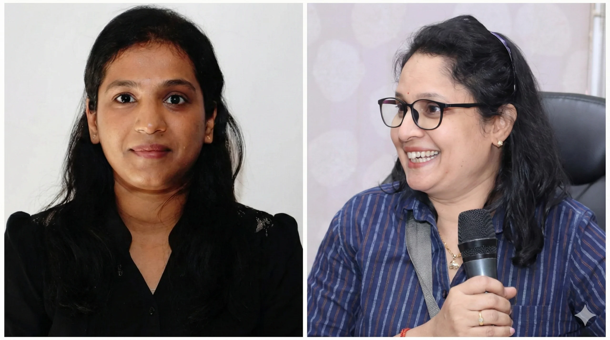 Healthcare professionals in a hospital corridor